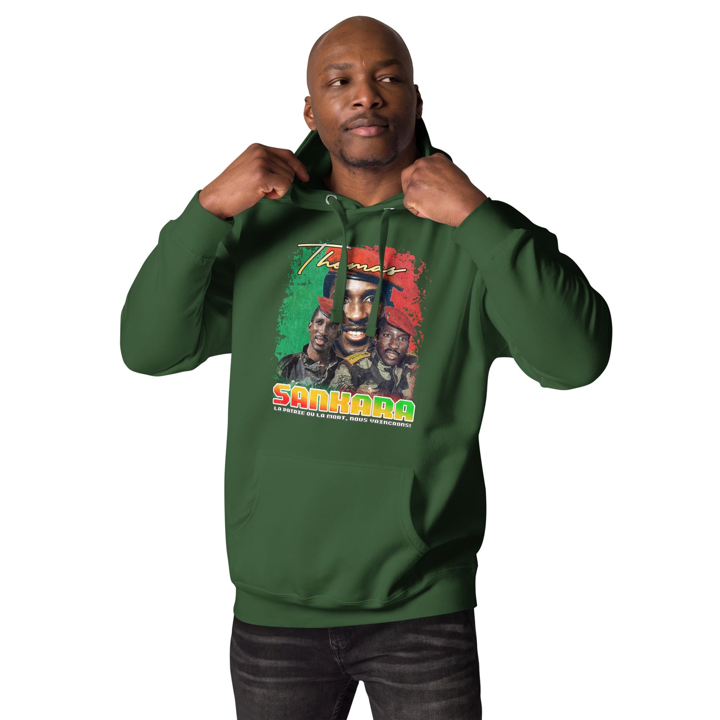 Sweat à Capuche Unisexe - Thomas Sankara