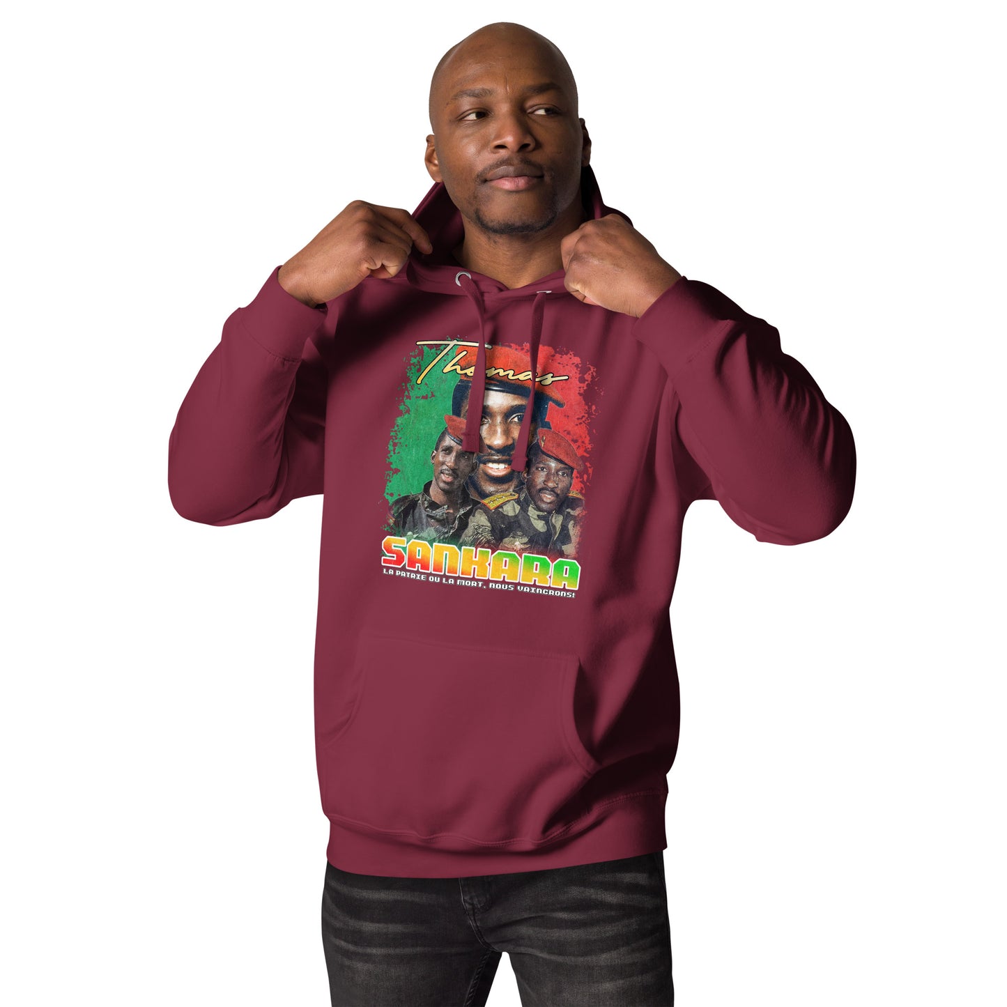 Sweat à Capuche Unisexe - Thomas Sankara