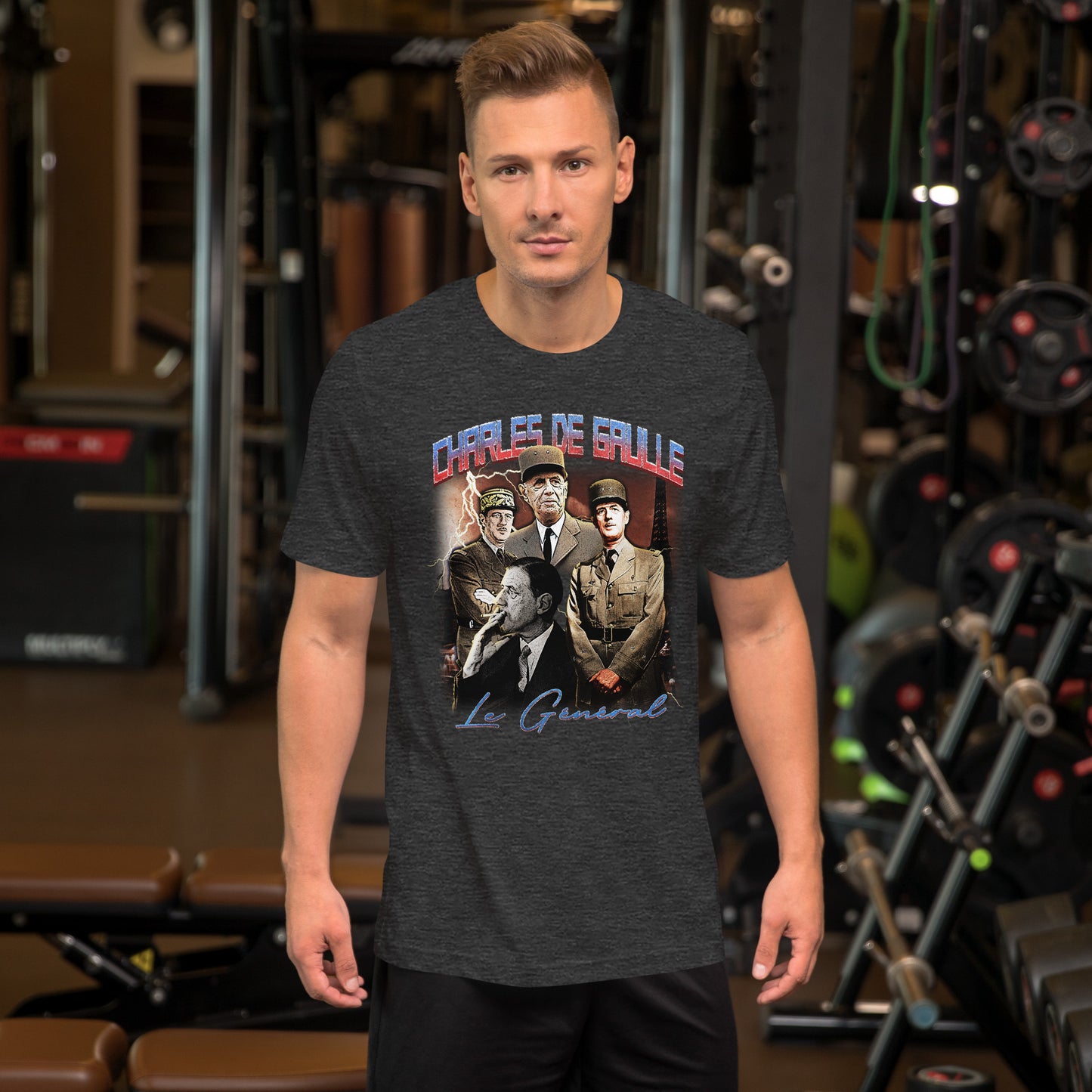 T-shirt unisexe - Charles de Gaulle
