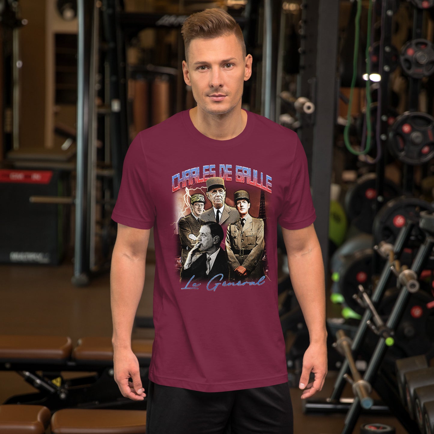T-shirt unisexe - Charles de Gaulle