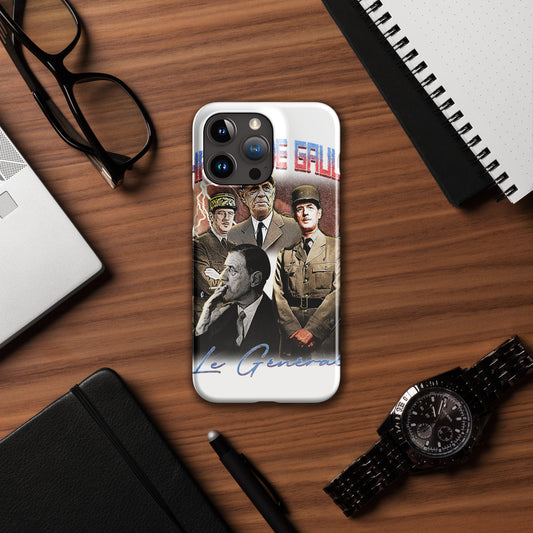 Coque pour téléphone - Charles de Gaulle