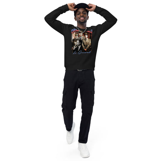 Sweatshirt écologique raglan unisexe - Charles de Gaulle